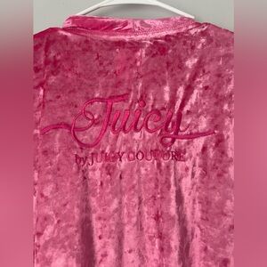 velour juicy couture robe
